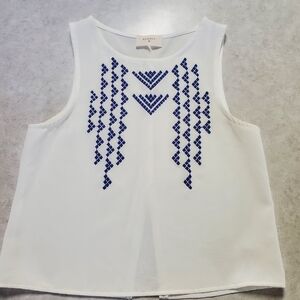 Everly Embroidered Top